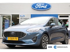Ford Fiesta - 1.0EB Hybrid TITANIUM | NL-AUTO | 1 EIGENAAR | WINTERPACK | PARK SENS | CRUISE | LED | NAV
