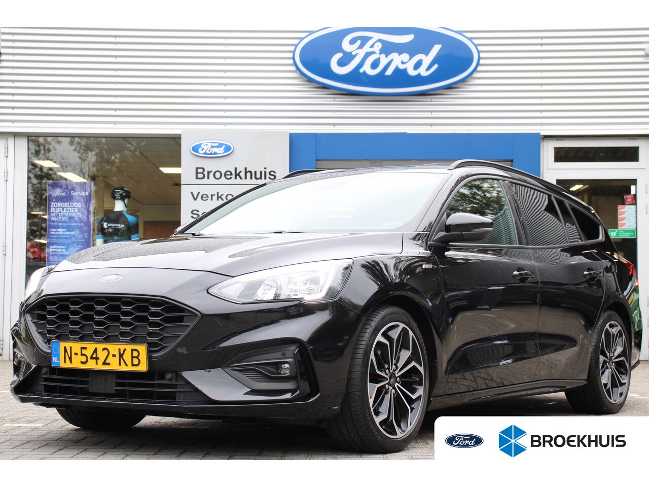 Ford Focus Wagon - 1.0EB Hybrid ST-Line X Business | NL-AUTO! | WINTERPACK | CAMERA | LANE ASSIST | CRUISE | - AutoWereld.nl