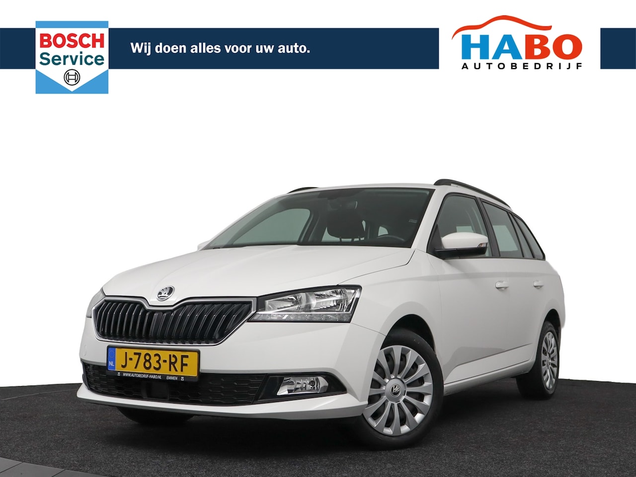 Skoda Fabia Combi - 1.0 TSI AMBITION ECC/CRUISE/NAV/PARK.SENS/LMV - AutoWereld.nl