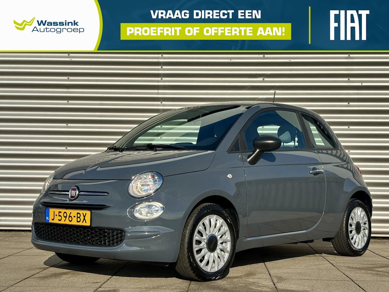 Fiat 500 - 1.0 70pk Hybrid Pop Airco | Cruise Control | Bluetooth | Lichtmetalen velgen - AutoWereld.nl