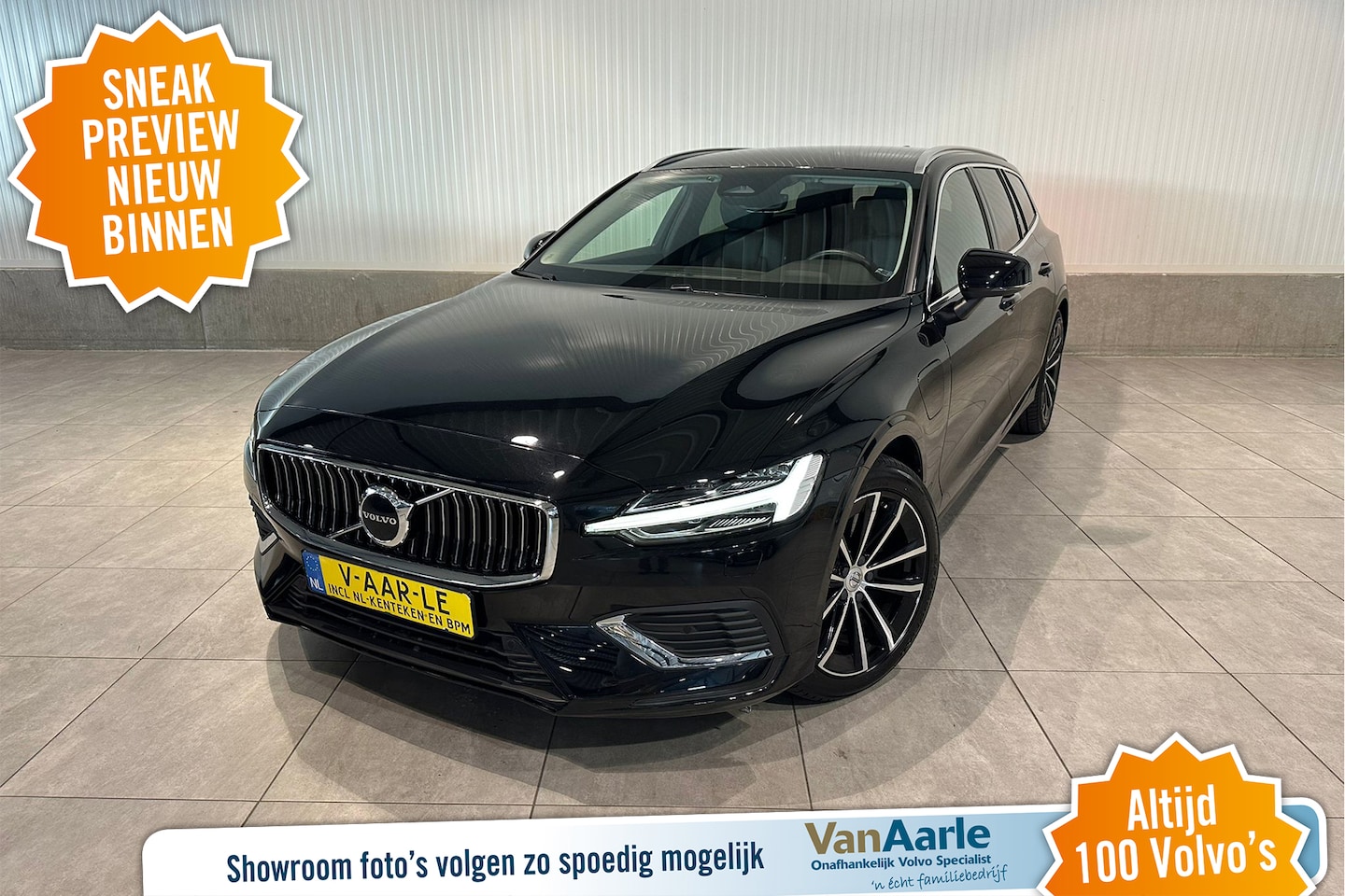 Volvo V60 - T6 Aut. Plug-In Hybrid LongRange Core Bright Leder Parkeercamera 350pk - AutoWereld.nl