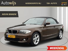 BMW 1-serie Cabrio - 120i High Executive|AUT|M-SPORT|Trekhaak|GOED ONDERHOUDEN|NAVI|NL AUTO