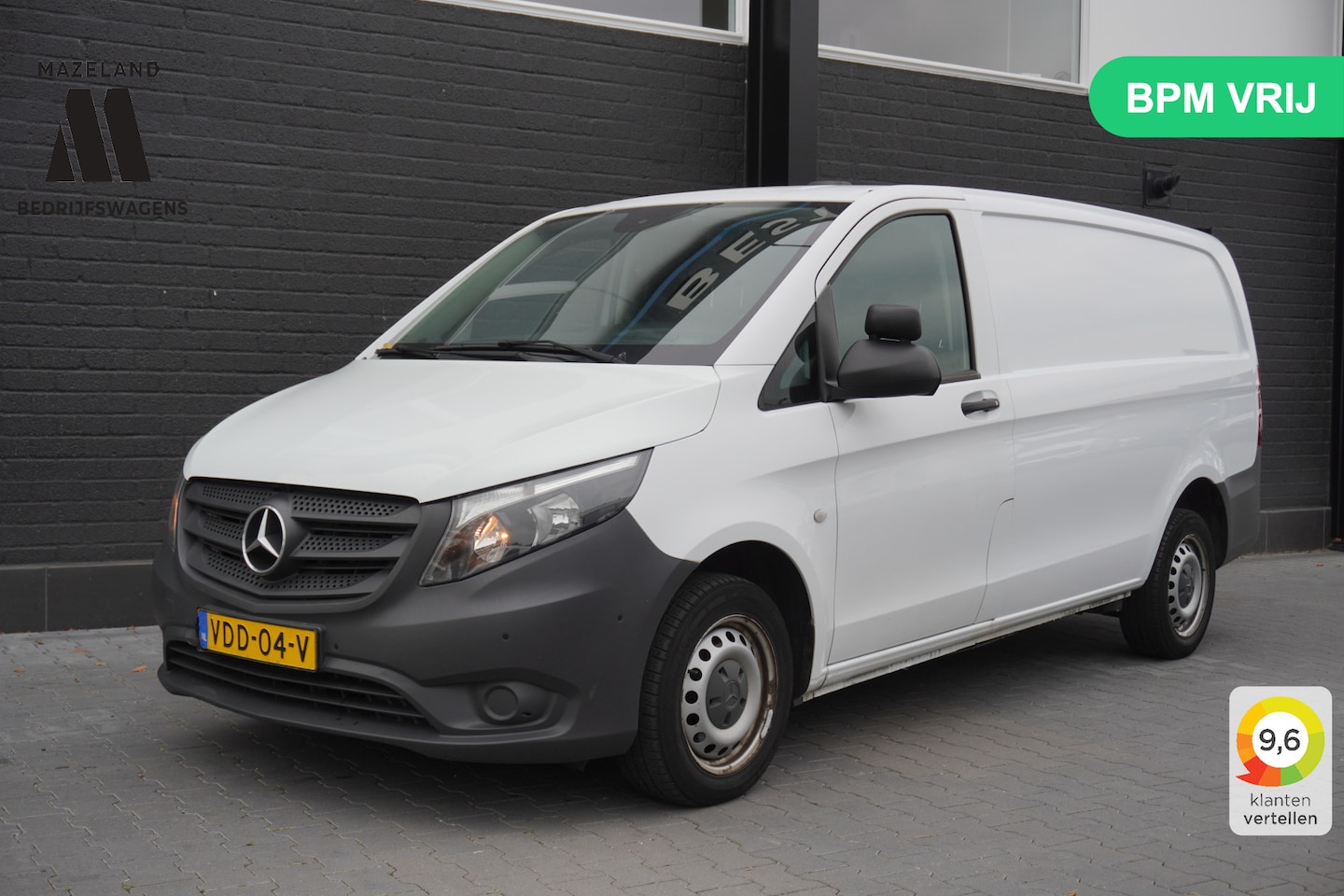 Mercedes-Benz Vito - 114 CDI Automaat Lang EURO 6 - Airco - Cruise - PDC - €9.950,- Excl. - AutoWereld.nl