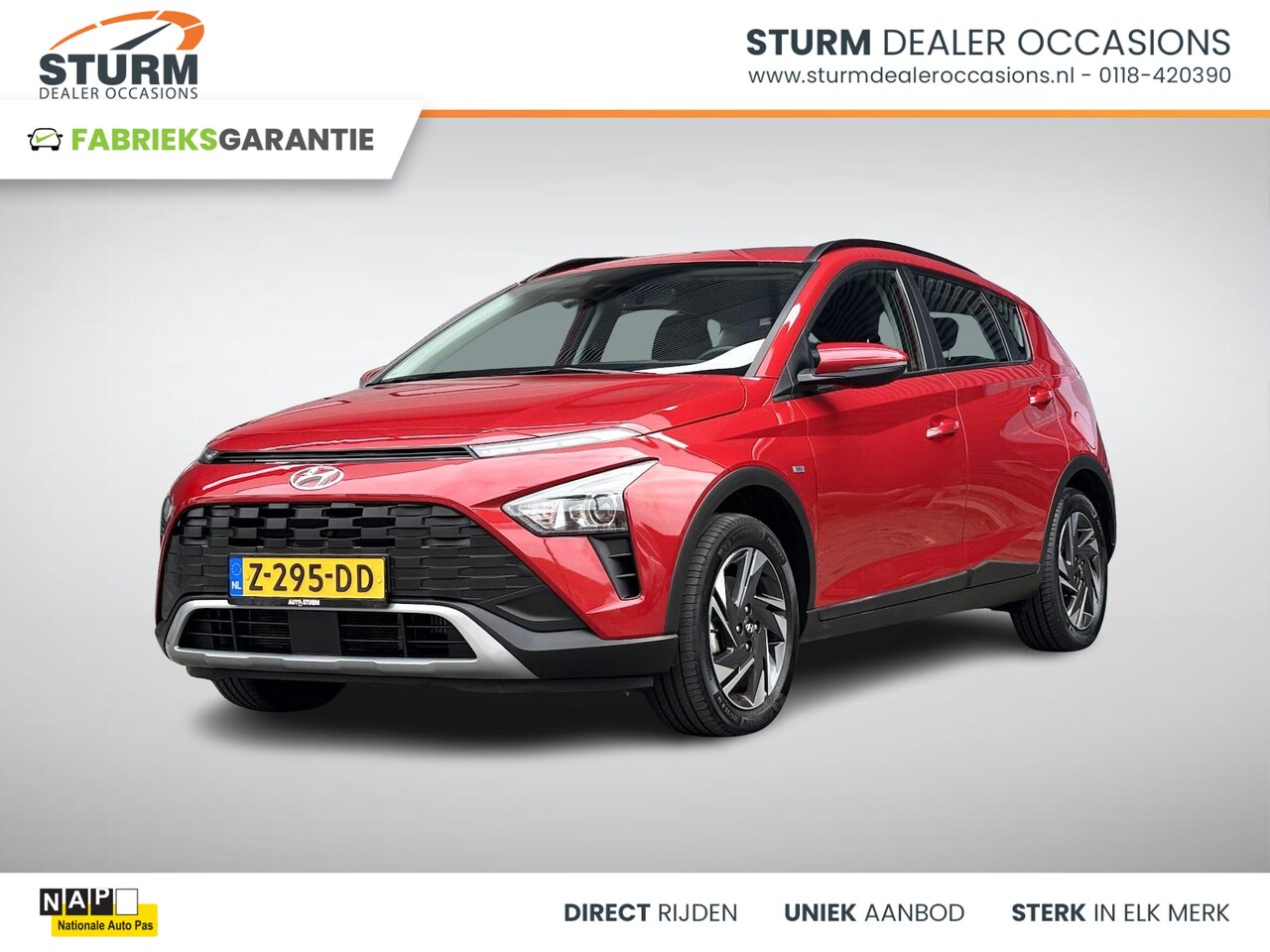 Hyundai Bayon - 1.0 T-GDI Comfort Smart NL-Auto, Fabrieksgarantie t/m 03-2029! - AutoWereld.nl