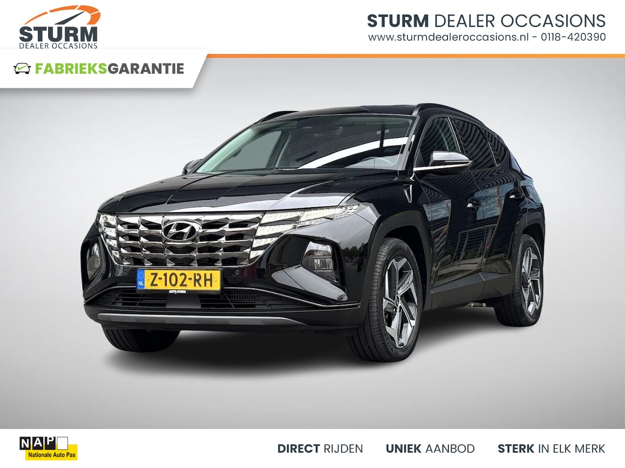Hyundai Tucson - 1.6 T-GDI PHEV Comfort 4WD NL-Auto, 1350kg Trekgewicht! | Navigatie | Camera | Apple Carpl - AutoWereld.nl