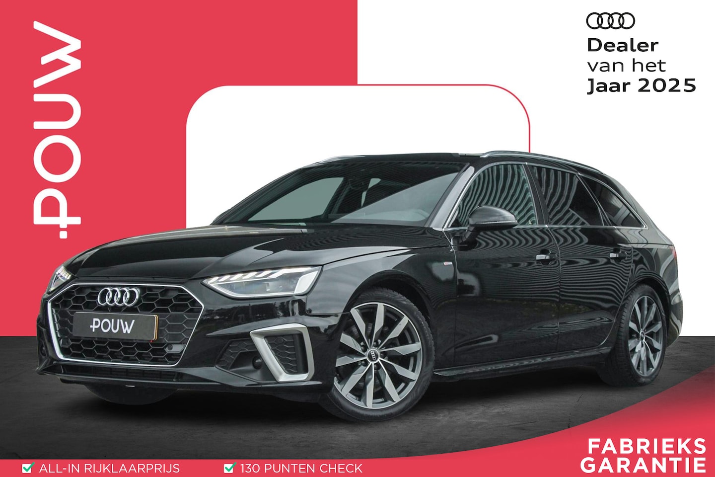 Audi A4 Avant - 35 TFSI S edition | Trekhaak | Sportstoelen stof/leder | AppleCarplay&Android-auto - AutoWereld.nl