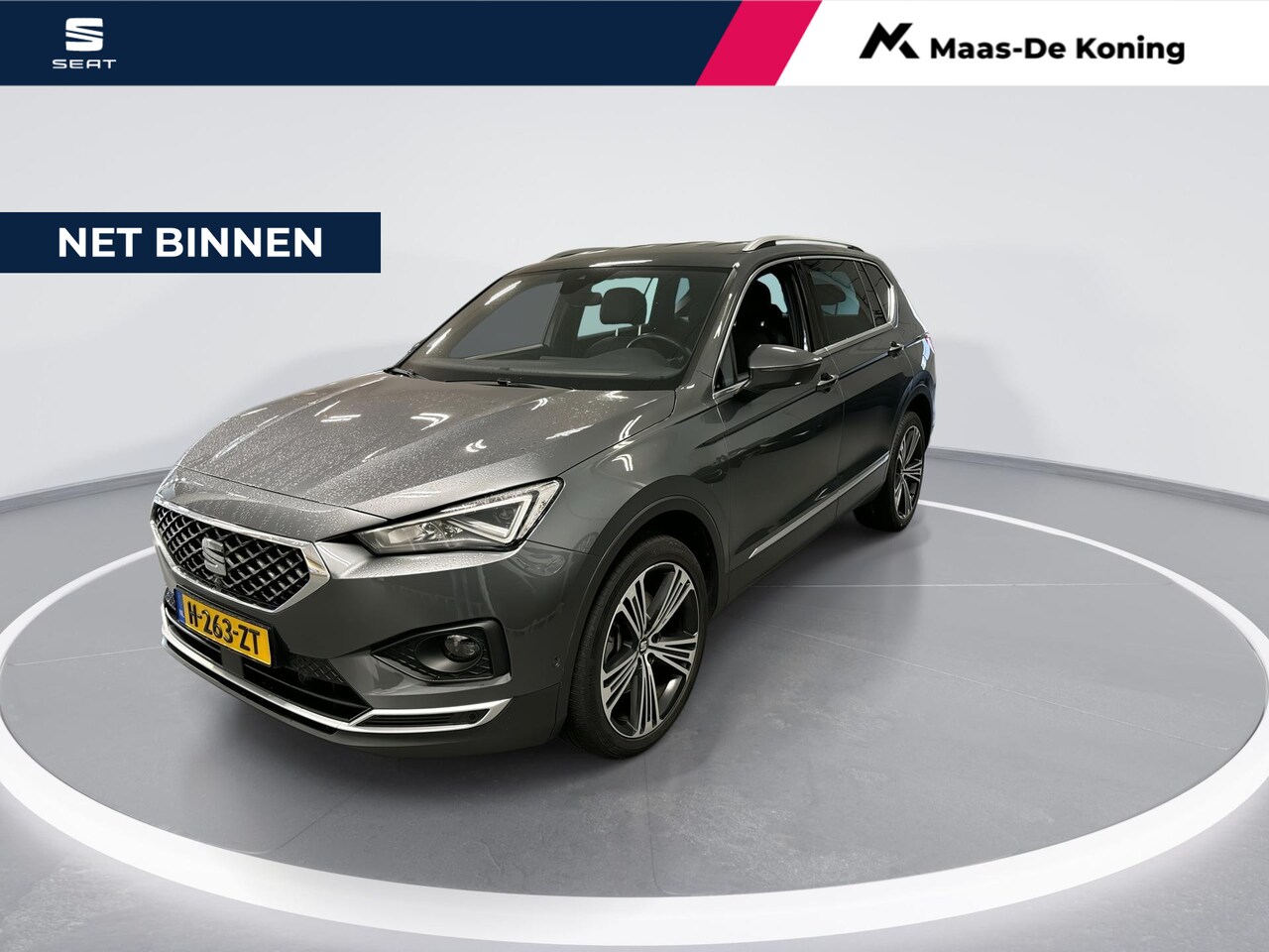 SEAT Tarraco - 2.0 TSI 190pk DSG 4DRIVE Xcellence Limited Edition · 360 Camera · Elek. Trekhaak · Apple/A - AutoWereld.nl