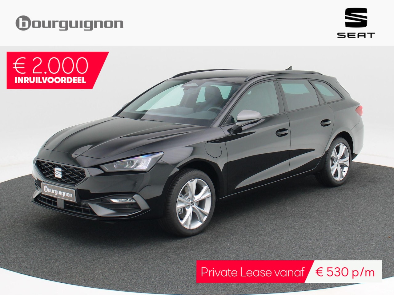 SEAT Leon Sportstourer - FR Business 1.5 TSI eHybrid PHEV 204pk | Trekhaak | Navigatie | Stoelverwarming | Keyless - AutoWereld.nl