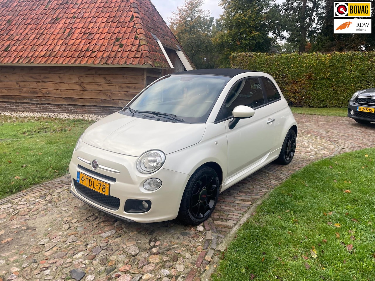 Fiat 500 C - 0.9 TwinAir 500S-Airco-16"LMV-PDC- - AutoWereld.nl