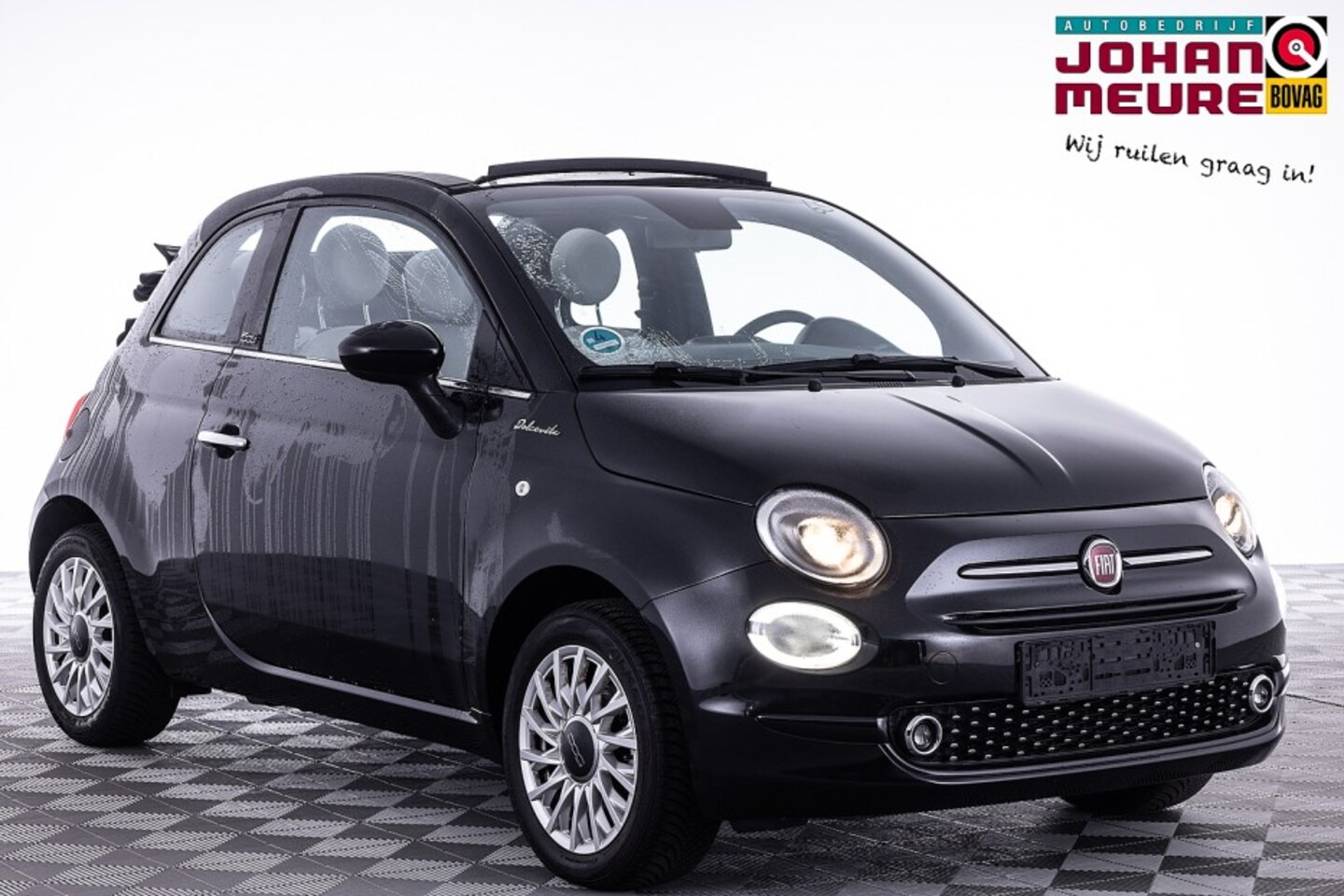 Fiat 500 C - 1.0 Hybrid Dolcevita | CARPLAY | PDC | MISTLAMPEN - AutoWereld.nl