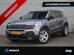 Jeep Avenger - Longitude 54 kWh 156pk Automaat 17''LM | PDC + CAMERA | ADAPT. CRUISE | DAB | STANDKACHEL