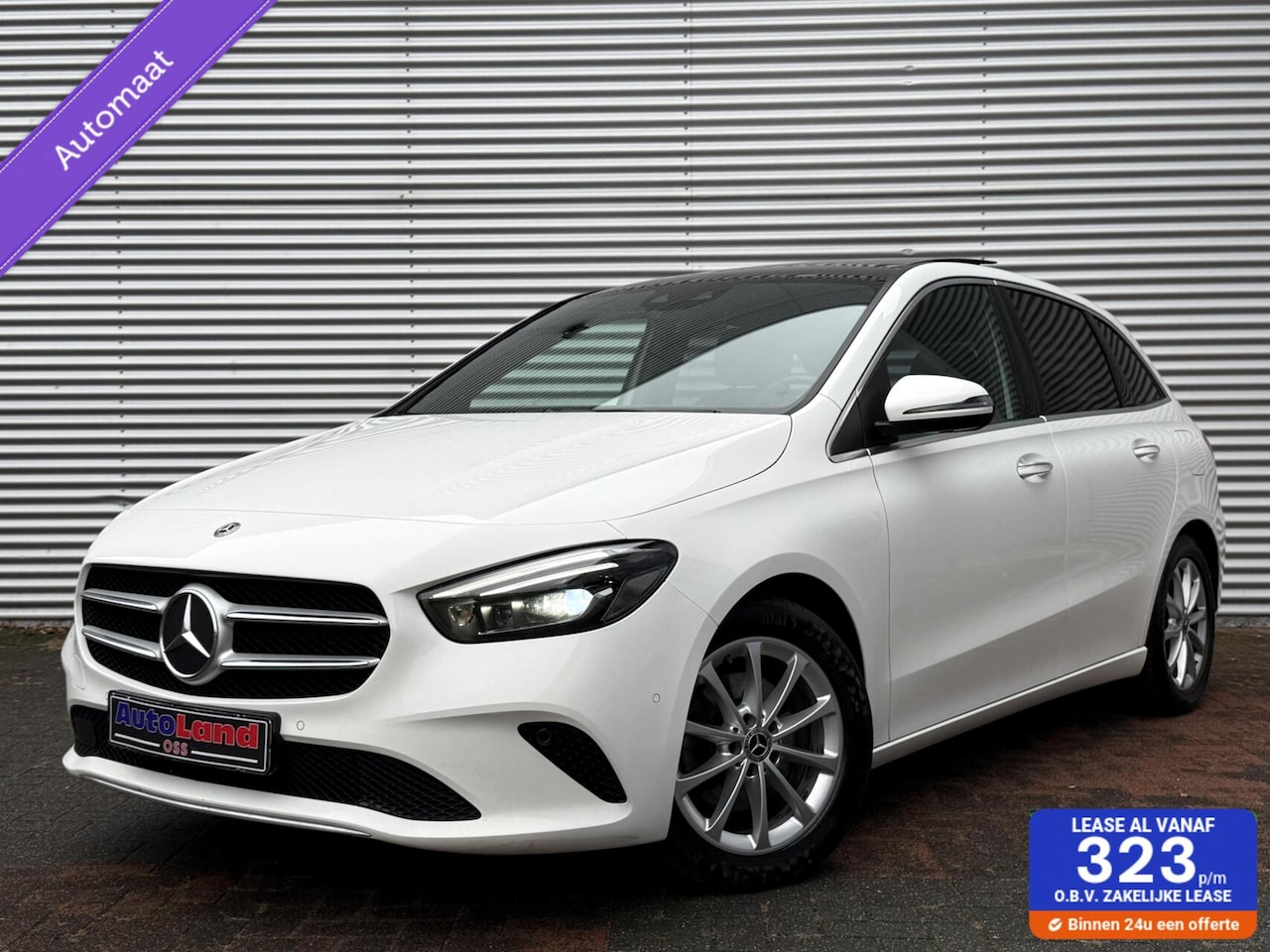 Mercedes-Benz B-klasse - 200 Autom Cruise Led Carplay Panodak 2019 Nieuw Mode VOl Opties Sfeerverlichting Leer Memo - AutoWereld.nl