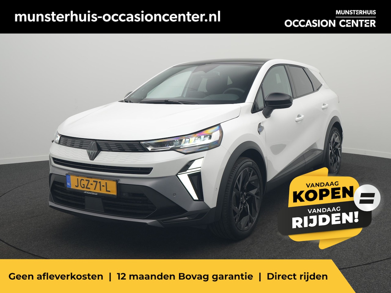 Renault Symbioz - 1.8 E-Tech Full Hybrid 160 Esprit Alpine - DEMO - 160 PK - Adaptive Cruise Control - Achte - AutoWereld.nl