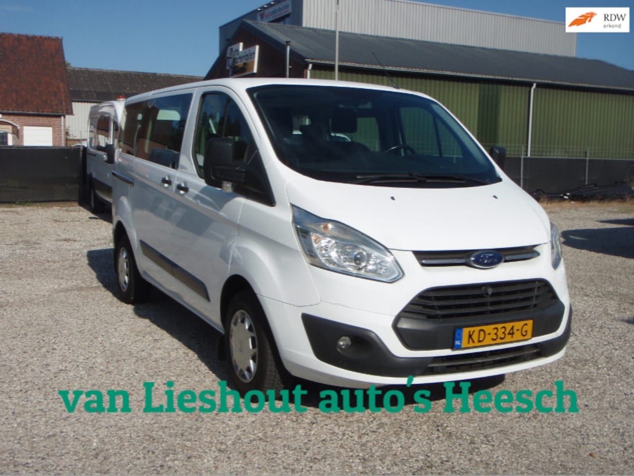 Ford Transit Custom - Trend 9 persoons personenbus bj 16 - AutoWereld.nl