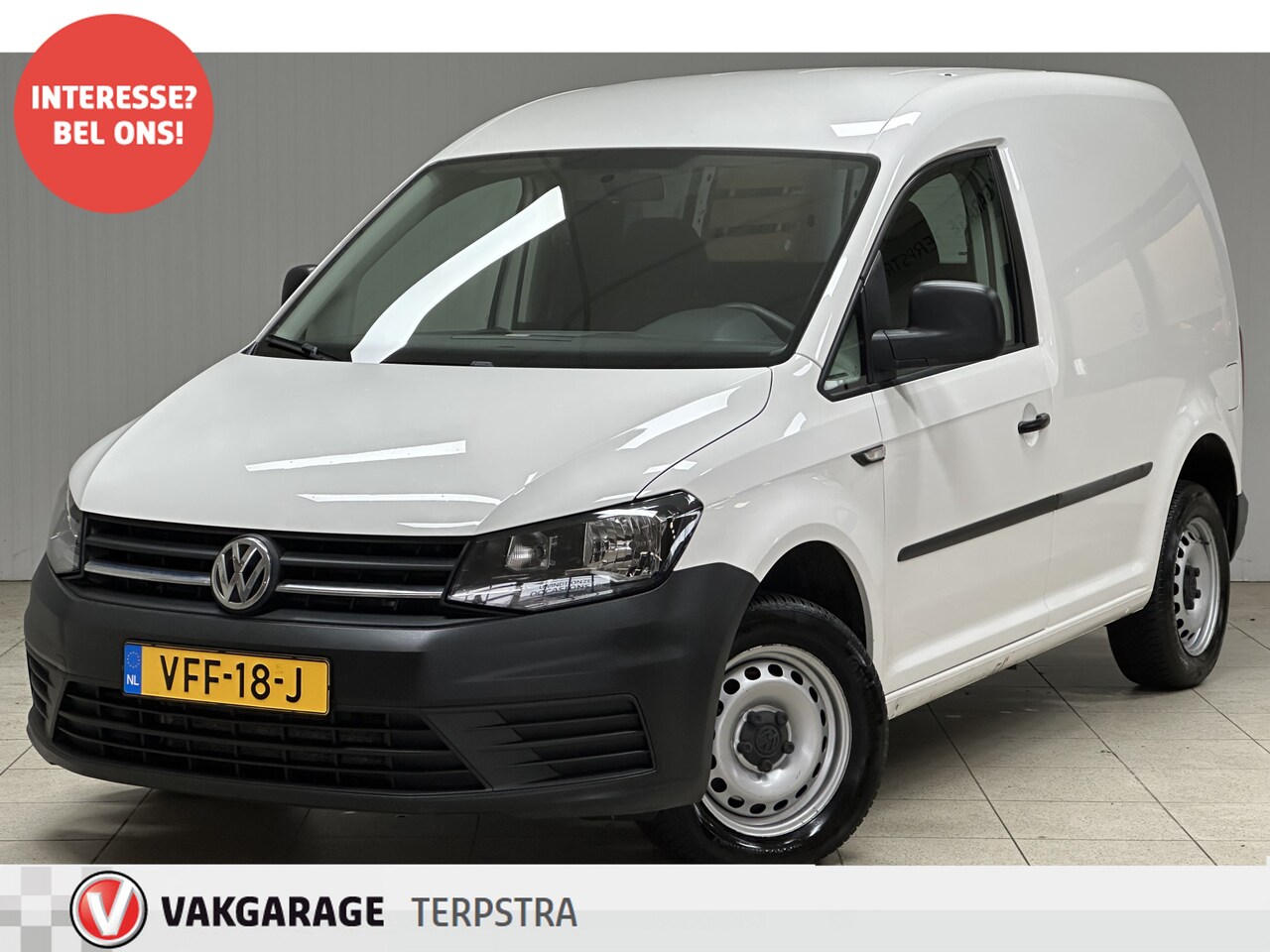 Volkswagen Caddy - 2.0 TDI L1H1 BMT/ DEALER ONDERHOUDEN!/ Zij-Schuifdeur rechts/ Airco/ Cruise/ Elek. pakket/ - AutoWereld.nl