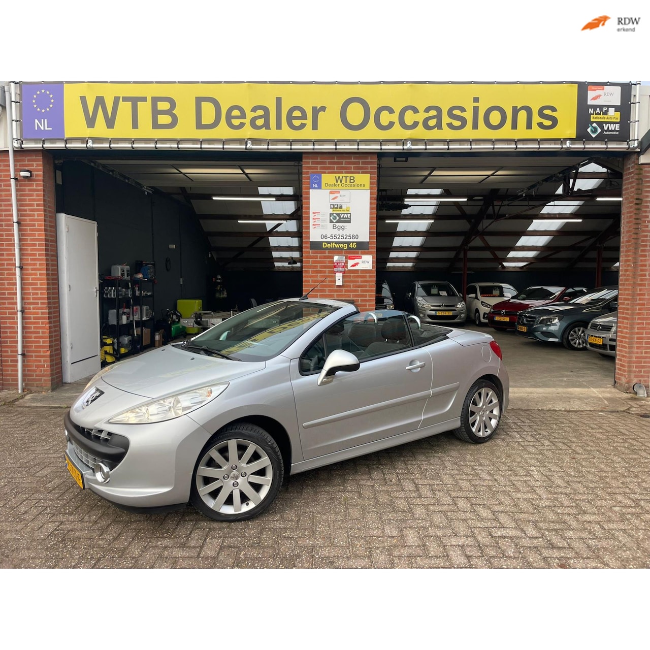 Peugeot 207 CC - 1.6 VTi Cabrio, Airco, 1e eigenaar, dealer o.h. - AutoWereld.nl