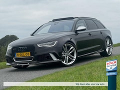 Audi RS6 - 4.0 TFSI V8T 560PK Quattro Full option / Exclusive / Pano / Milltek / Schaal stoelen / Hea