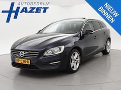 Volvo V60 - 2.4 D6 TWIN ENGINE *EURO 6* 285 PK + SCHUIFDAK | LEDER | STOELVERW