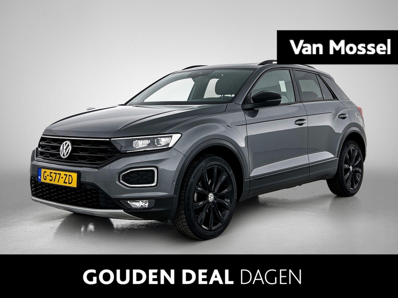 Volkswagen T-Roc - 1.5 TSI Sport | Black Style | Panorama Schuif/Kantel Dak | LED-Verlichting | Sport Interie - AutoWereld.nl