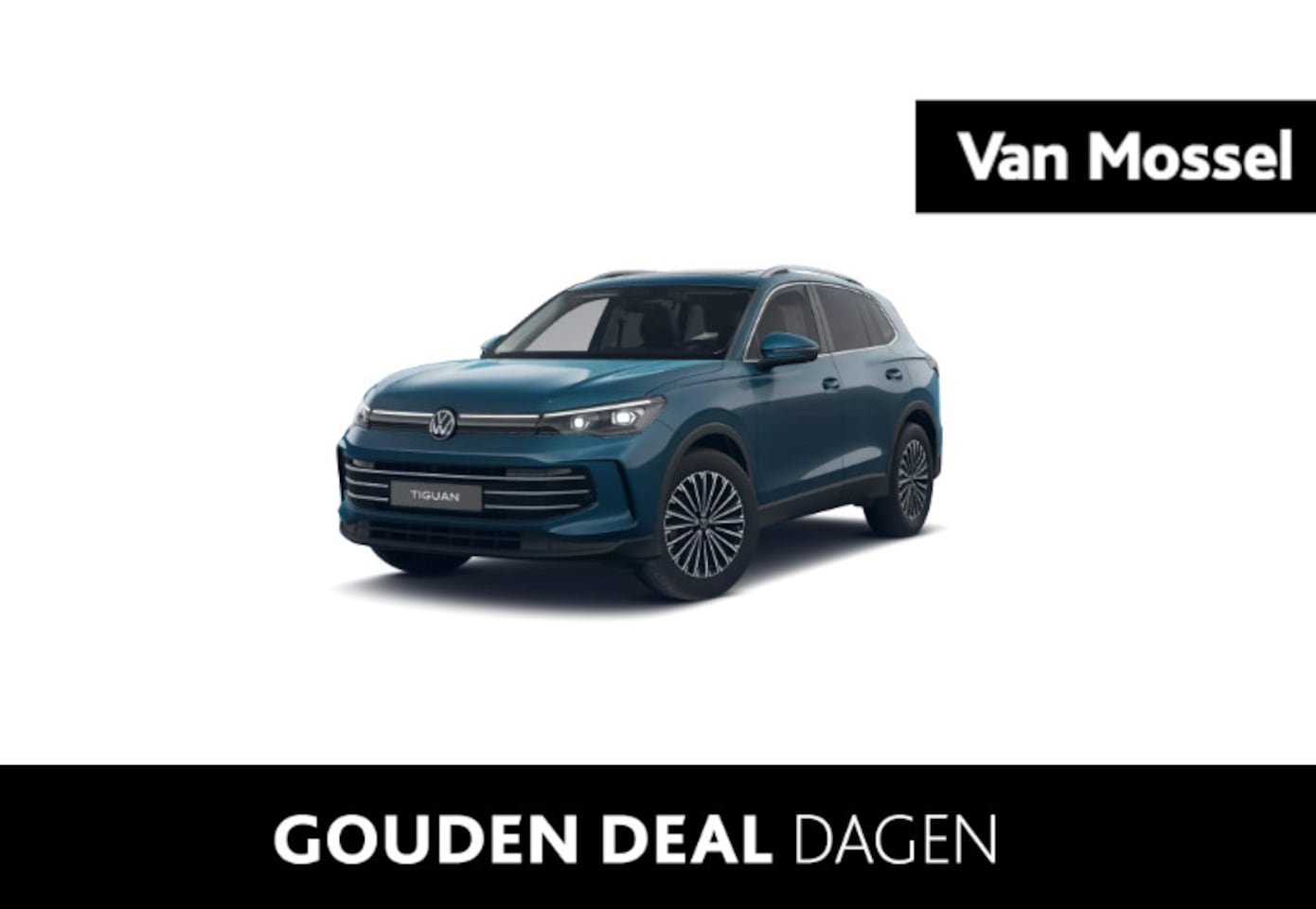 Volkswagen Tiguan - 1.5 eTSI Elegance 150 PK | Automaat | Navigatie | 360 Camera | Panoramadak | Trekhaak | Ad - AutoWereld.nl
