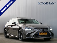 Lexus LS - 500h AWD President Line Hybride 359 Pk Automaat Navi / Leer / Schuifdak / Entertainment sy