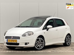 Fiat Grande Punto - 1.4 NeroBianco 5 DEURS DUBBELE PANORAMA AIRCO 1STE EIGENAAR