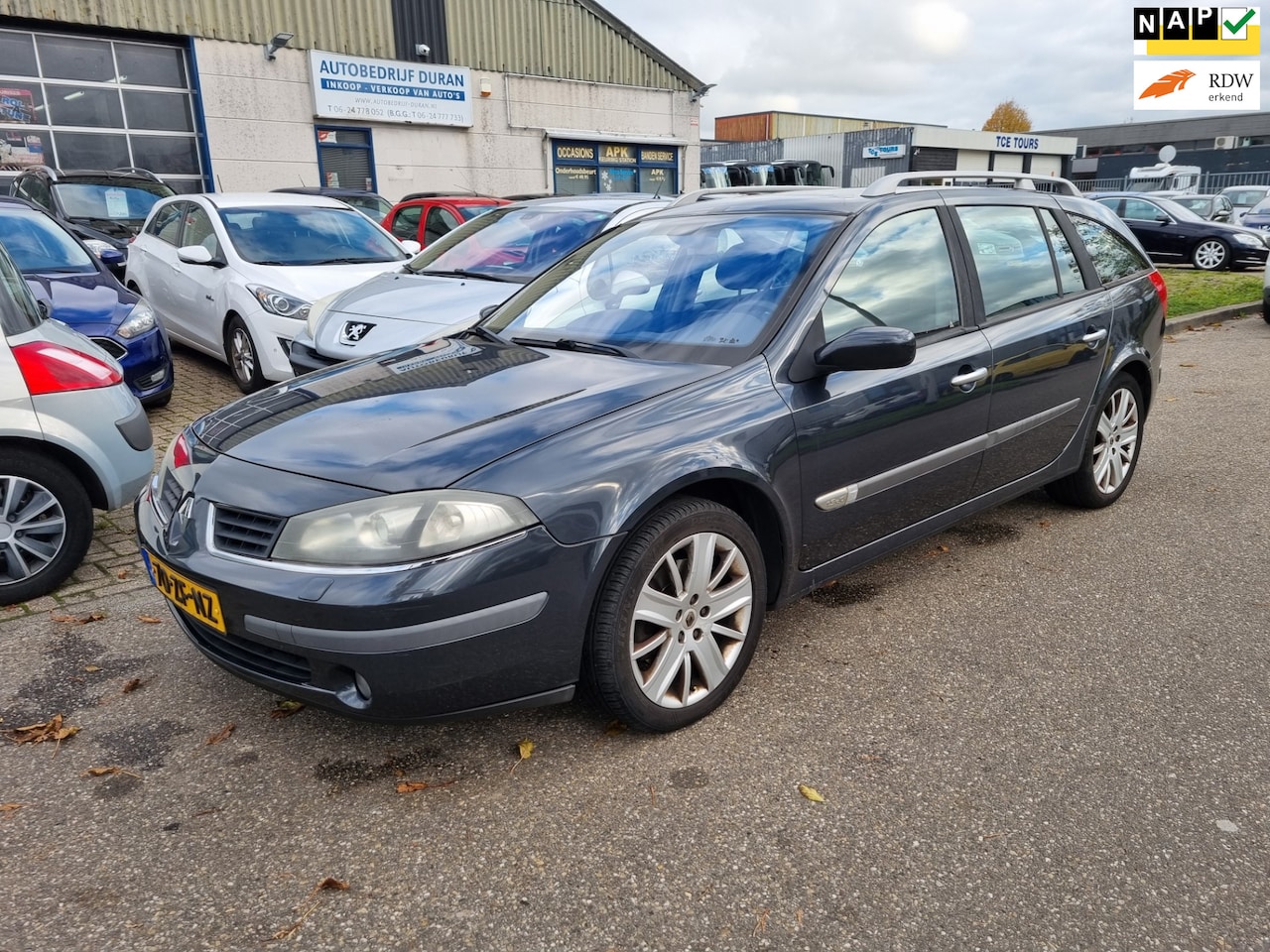 Renault Laguna Grand Tour - 1.9 dCi Tech Line 96kw Bj:2008 NAP! - AutoWereld.nl