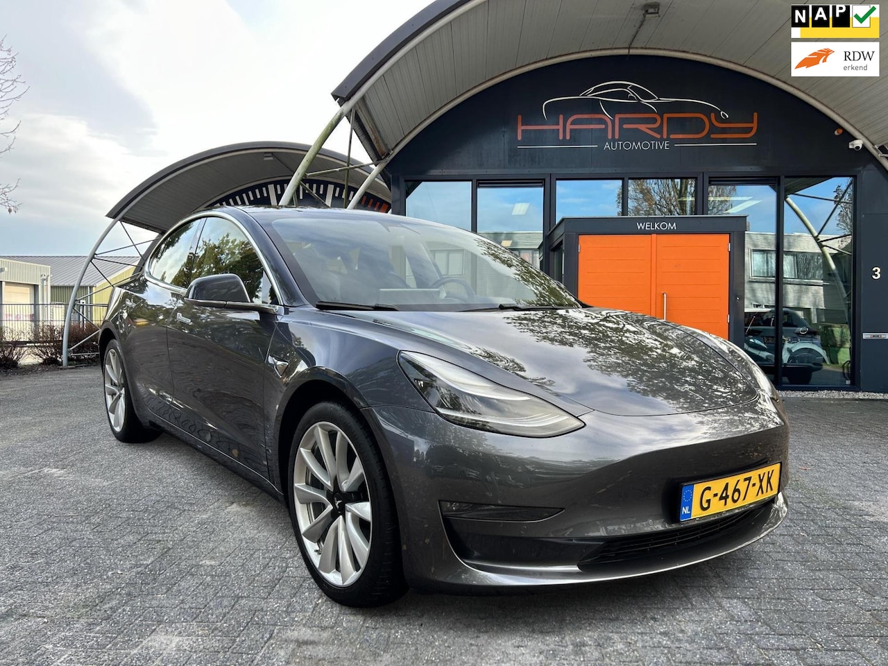 Tesla Model 3 - Long Range RWD Long Range AWD 75 kWh 88% SOH Trekhaak (fiets) Rijklaarprijs! - AutoWereld.nl