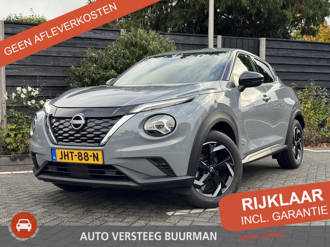 Nissan Juke - N-Connecta 1.6 Hybrid 143PK Automaat Navigatie, Achteruitrijcamera, Keyless, Parkeersensor - AutoWereld.nl
