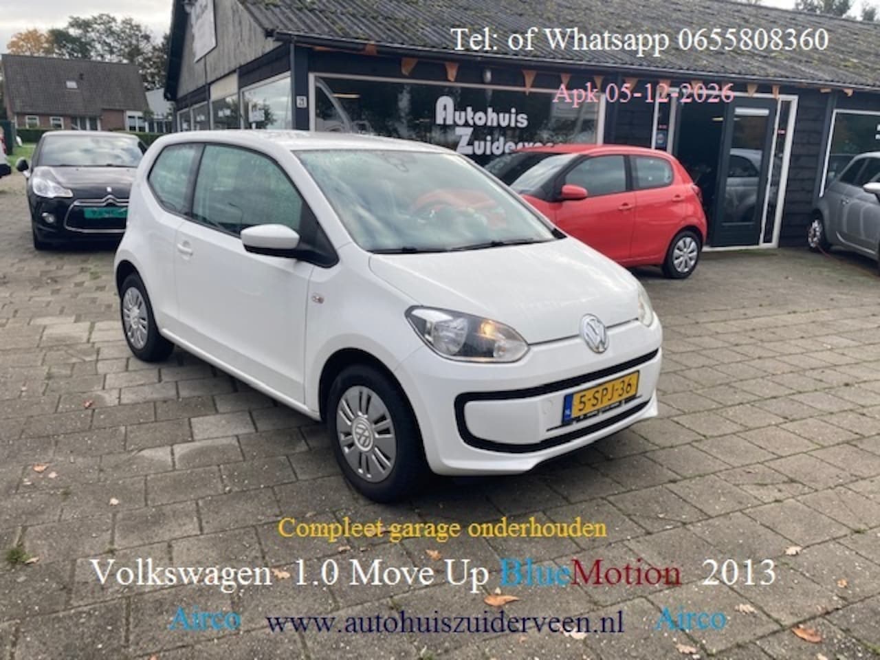 Volkswagen Up! - 1.0 EcoFuel 68PK 3D BMT Move up! - AutoWereld.nl