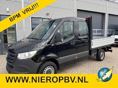 Mercedes-Benz Sprinter - 317CDI Dubbelcabine Openlaadbak Airco Cruisecontrol 3500KG Trekhaak Camera BPM VRIJ 5X OP