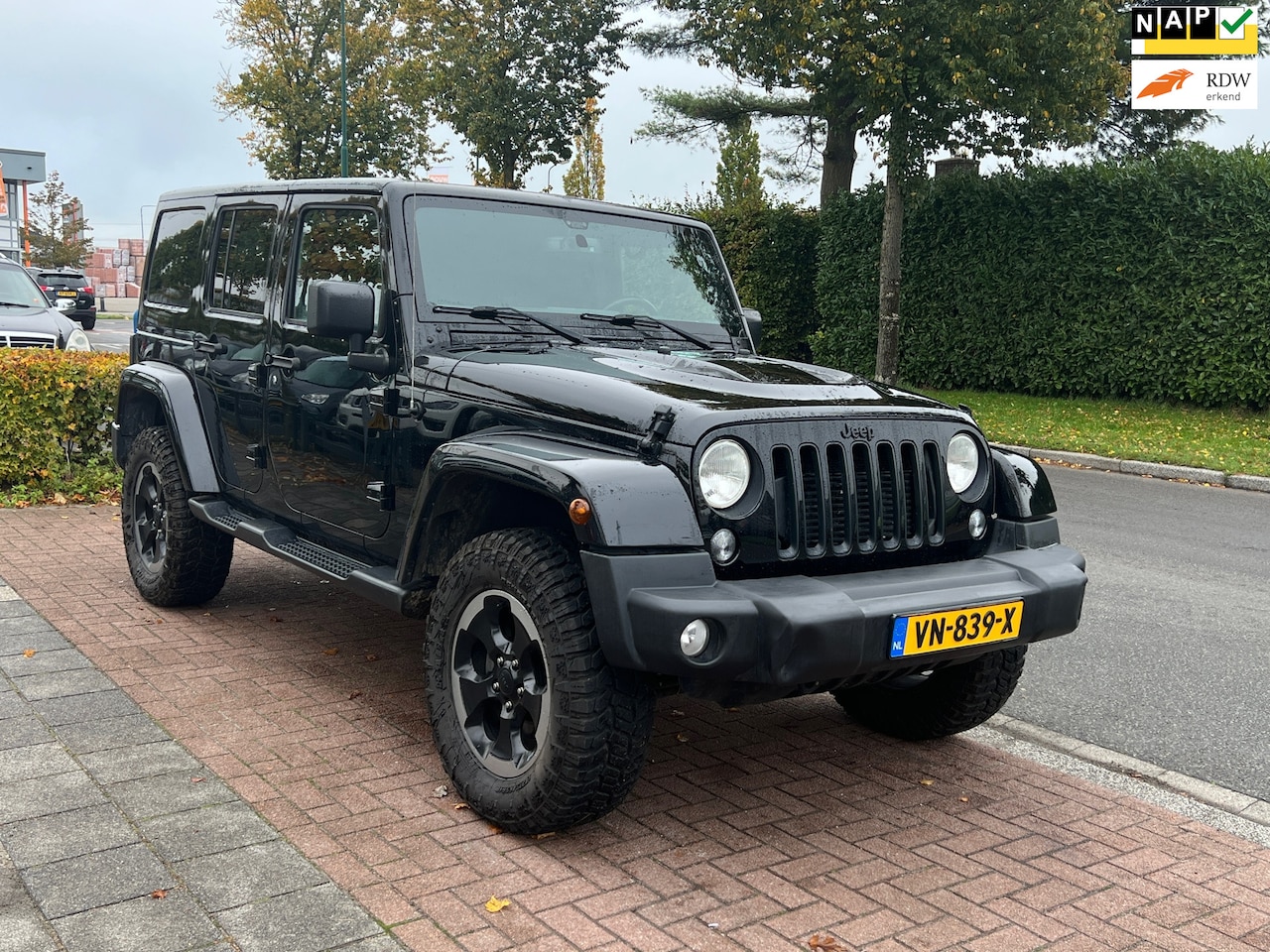 Jeep Wrangler - 2.8 CRD Rubicon 4X4 ** N.A.P. **GRIJS KENTEKEN + ZITBANK - AutoWereld.nl