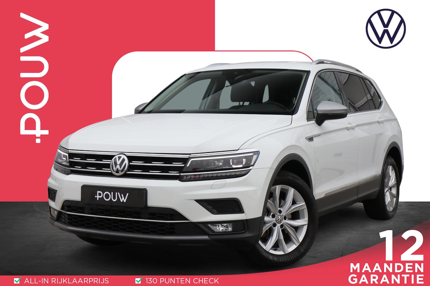 Volkswagen Tiguan Allspace - 1.5 TSI 150pk DSG Highline | Trekhaak | LED Plus | Navigatie | Apple Carplay/Android Auto - AutoWereld.nl