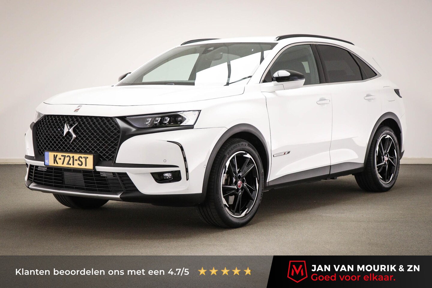 DS 7 Crossback - E-Tense Performance Line+ | HALF LEDER | STOELVERWARMING | DAB | APPLE | CAMERA - AutoWereld.nl