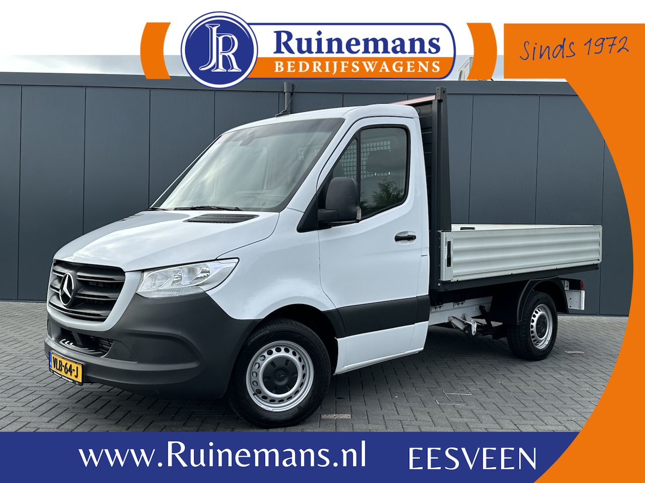 Mercedes-Benz Sprinter - 311 CDI AUTOMAAT 3.5T / PICK UP / LAADVERM 1480 KG / 17.267 KM !! / 1e EIG. / AIRCO / CRUI - AutoWereld.nl