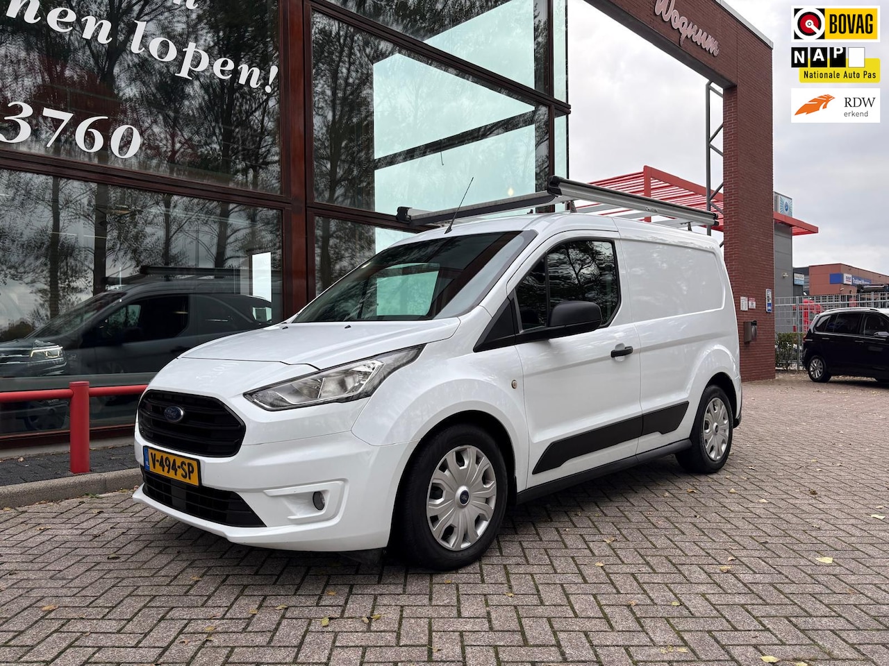 Ford Transit Connect - 1.5 EcoBlue L1 | Euro 6 | Airco | Imperiaal | Stuurwielbediening | Trekhaak | - AutoWereld.nl