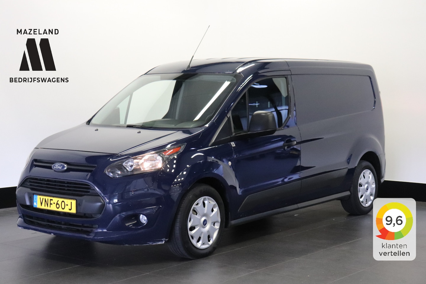 Ford Transit Connect - 1.5 TDCI 120PK L2 EURO 6 - Airco - PDC - Trekhaak - €5.900,- MARGE! - AutoWereld.nl