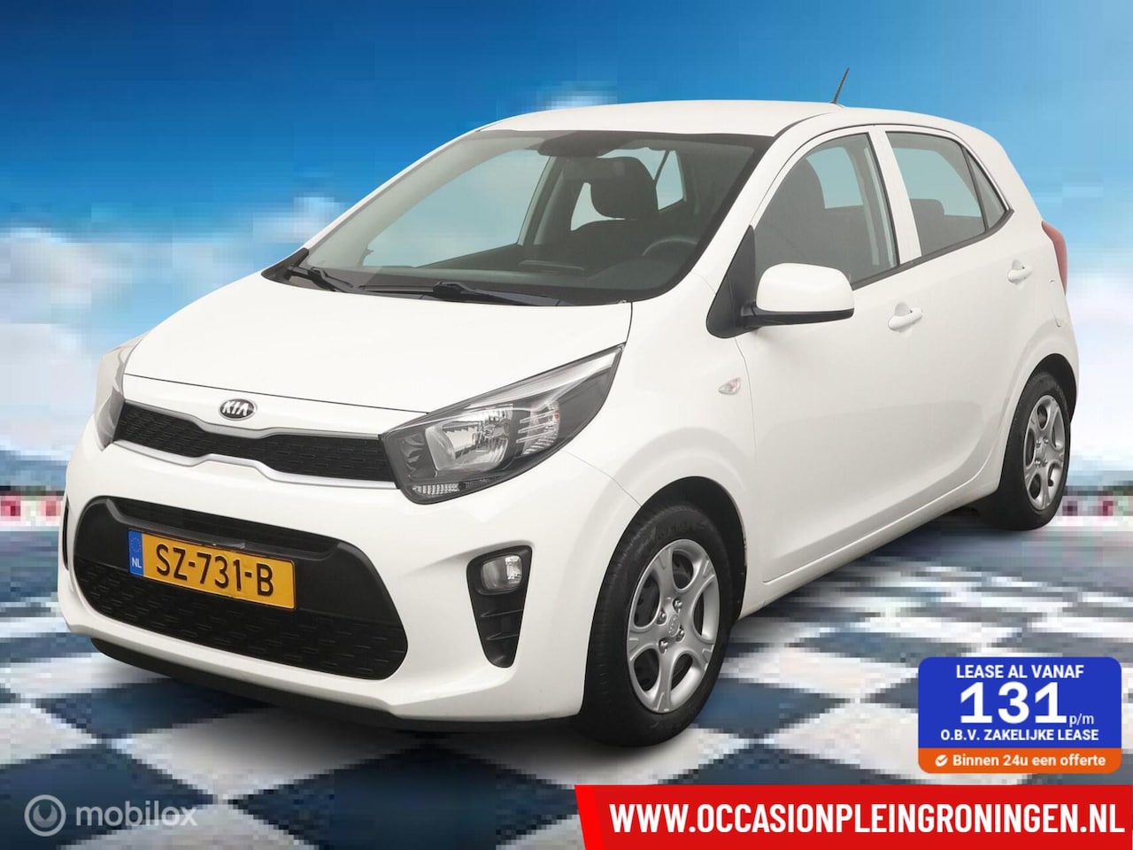 Kia Picanto - 1.0 CVVT EconomyPlusLine 1.0 CVVT EconomyPlusLine - AutoWereld.nl