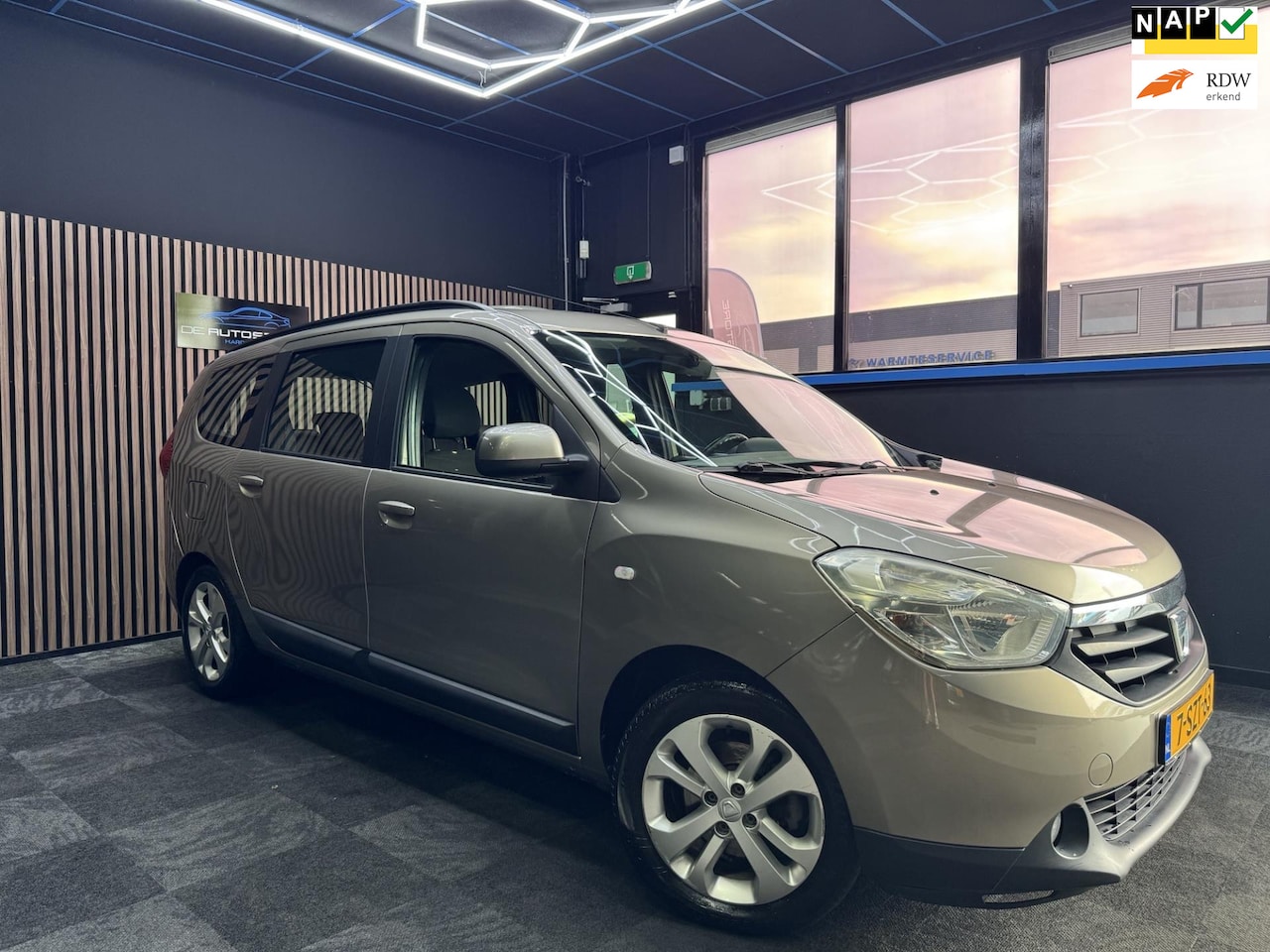 Dacia Lodgy - 1.2 TCe Prestige 5p. Airco navi Cruise trekhaak bluetooth Zeer mooie auto!! - AutoWereld.nl