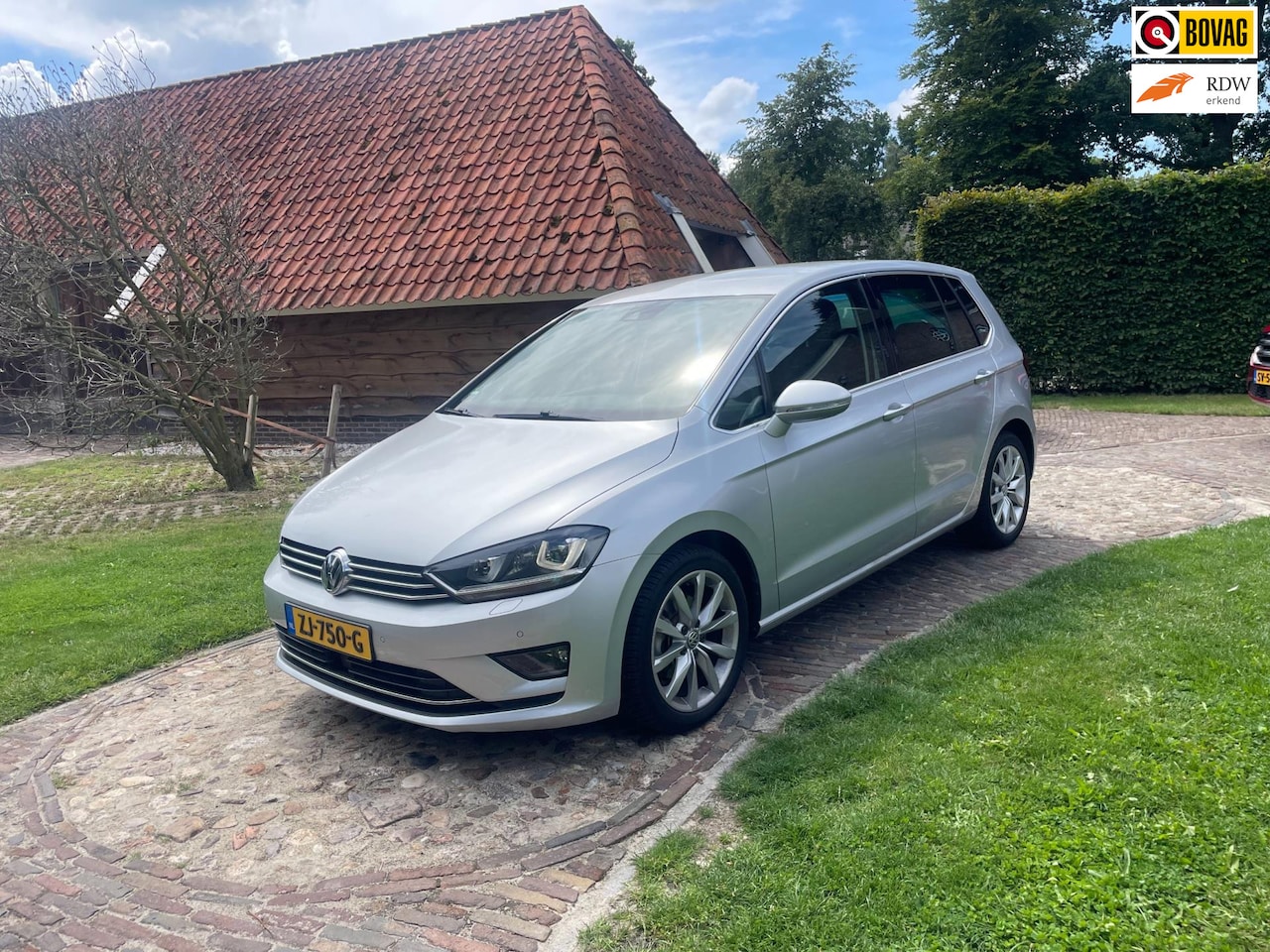 Volkswagen Golf Sportsvan - 1.4 TSI Highline-Navi-Stoelverw-Led-PDC-17"- - AutoWereld.nl