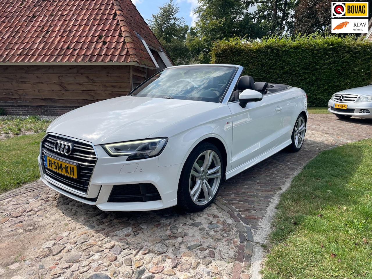 Audi A3 Cabriolet - 35 TFSI CoD Sport S Line Edition-Navi-Matrix-Nek / stoel verw- - AutoWereld.nl