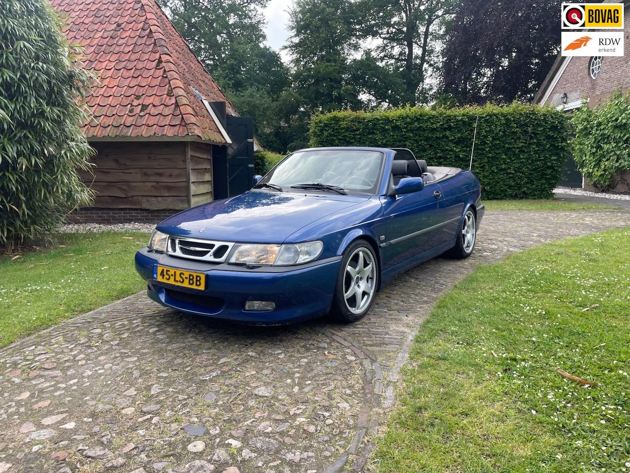 Saab 9-3 Cabrio - 2.0 Turbo Sport Edition-NL auto-Leer-Spoiler pakket- - AutoWereld.nl