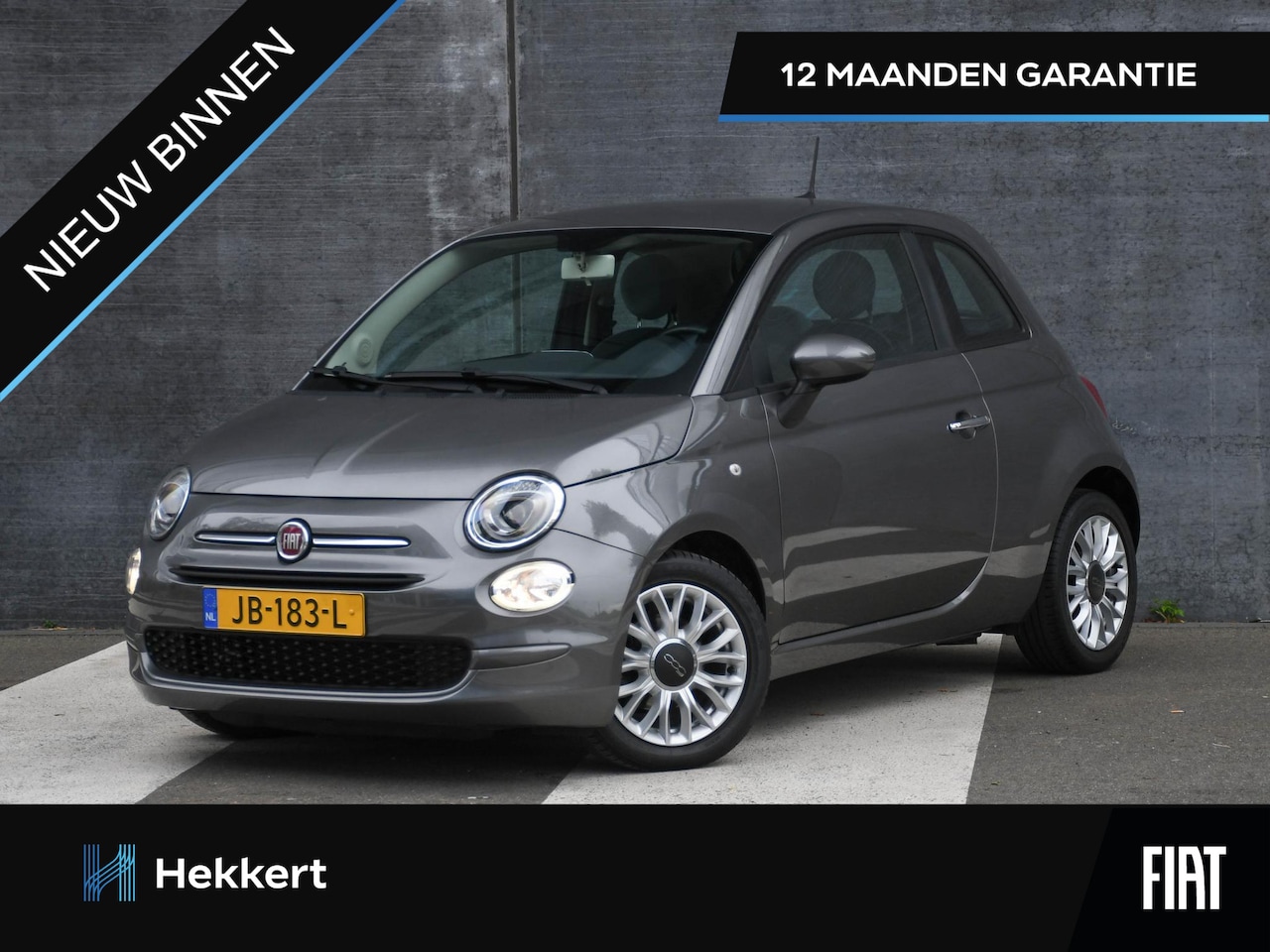 Fiat 500 - Popstar 0.9 TwinAir Turbo 80pk Automaat DAB | 15''LM | USB | 12MND GARANTIE - AutoWereld.nl