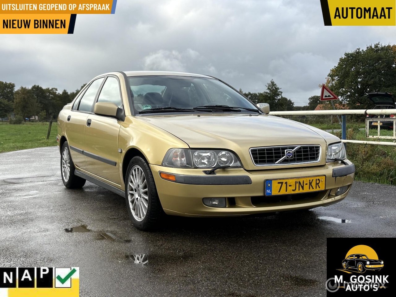 Volvo S40 - 1.8 Automaat Airco Complete onderhoud Aanwezig - AutoWereld.nl