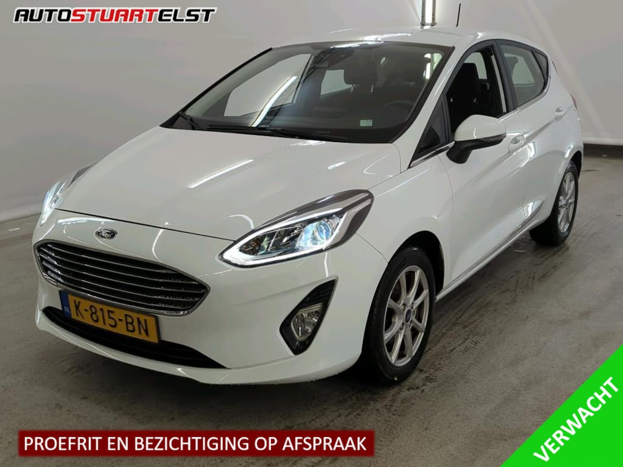 Ford Fiesta - 1.0 EcoBoost Titanium 2e Eigenaar | NL-Auto | Volledig Onderh. | BTW | Navi | Cruise | Ful - AutoWereld.nl