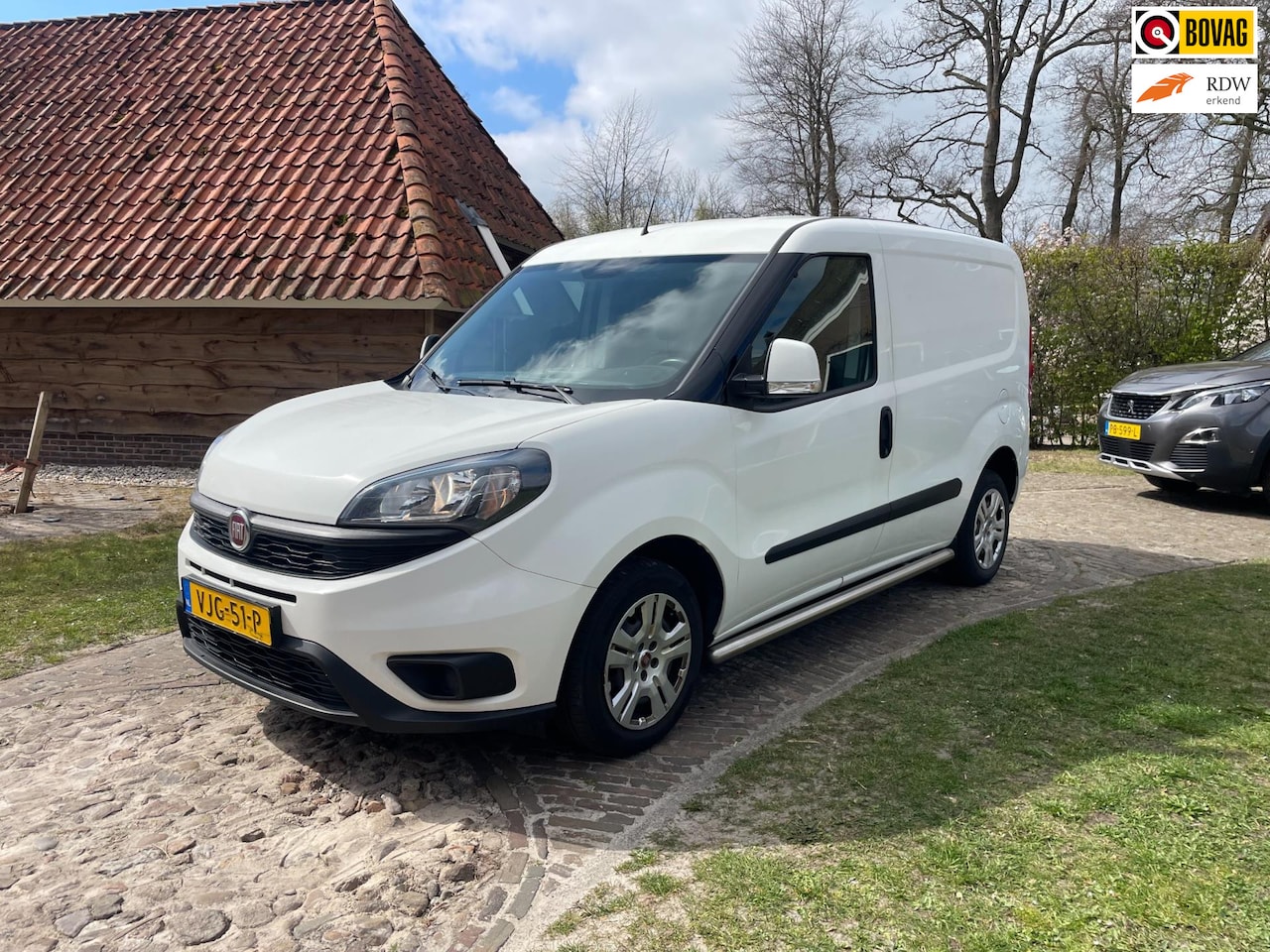 Fiat Doblò Cargo - 1.3 MJ L1H1 SX-Airco-Cruise-Navi-Trekhaak-1 eigenaar- - AutoWereld.nl