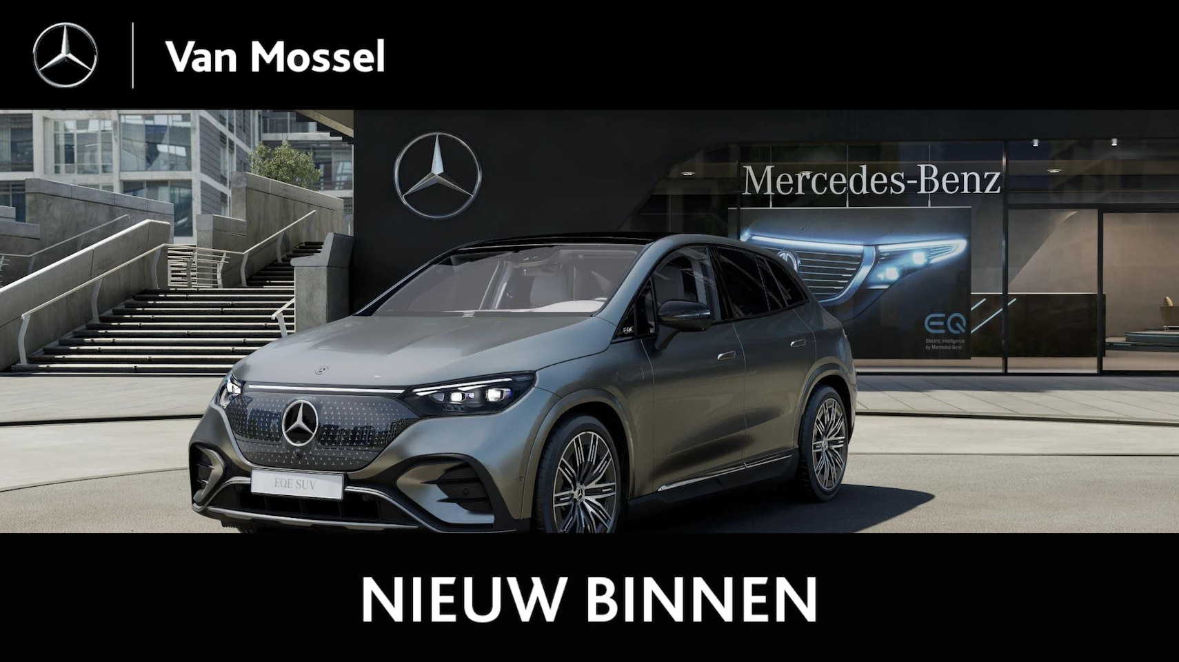 Mercedes-Benz EQE SUV - 350+ Sport Edition 96 kWh Premium Plus pakket / Hyperscreen / Nightpakket - AutoWereld.nl