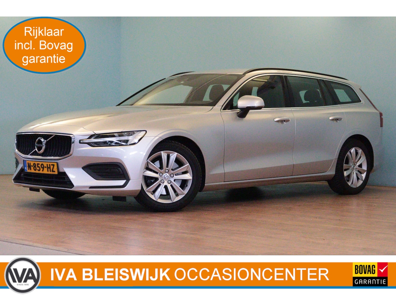 Volvo V60 - 2.0 B3 Momentum Business Aut | NAVI | CLIMA | CAMERA + PDC | ADAP CRUISE | ELEKTR KLEP | - AutoWereld.nl