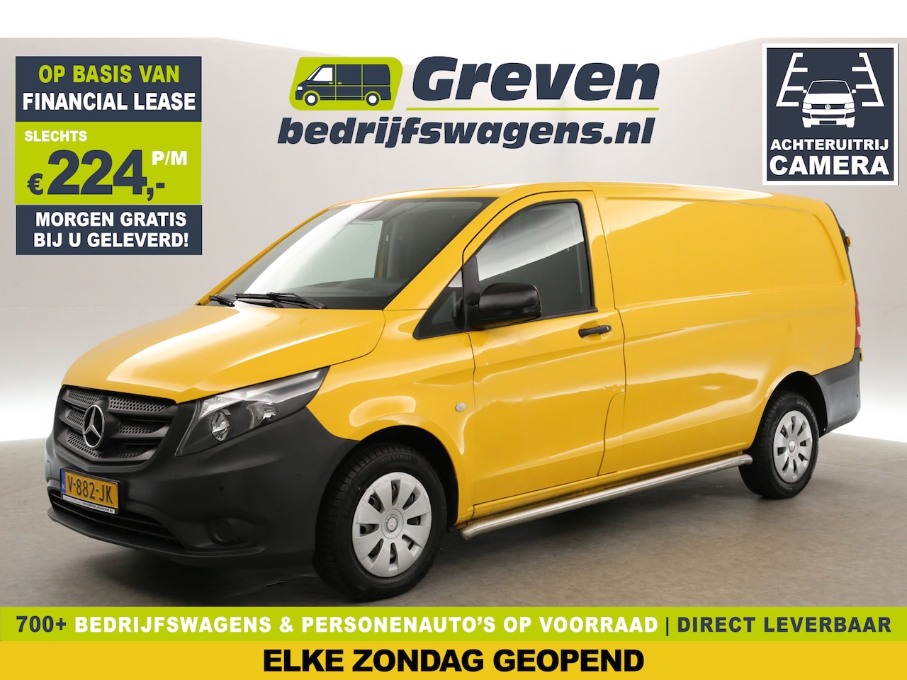 Mercedes-Benz Vito - CDI Functional Lang | Airco | Camera | Navigatie | Parkeersensoren - AutoWereld.nl