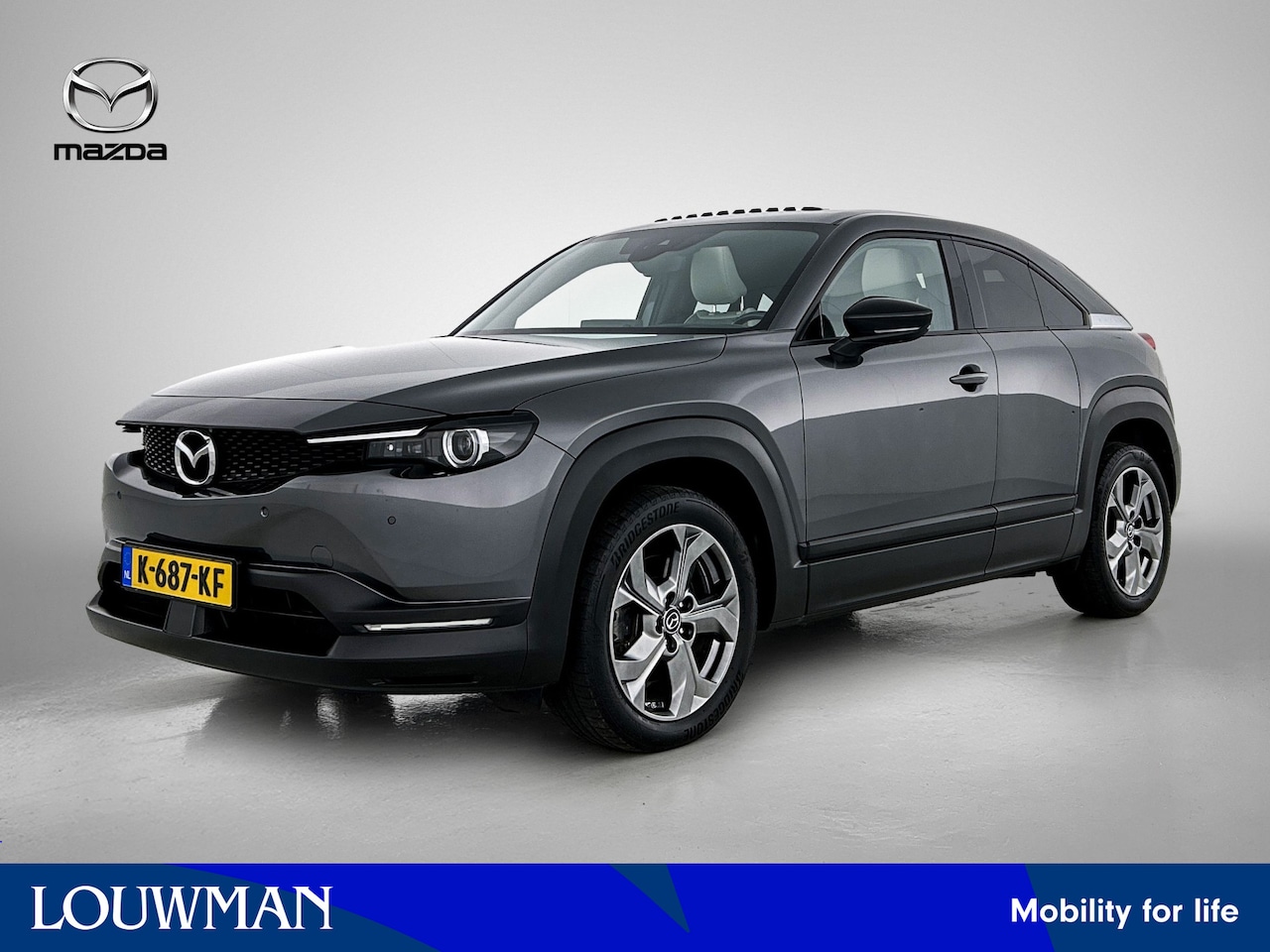 Mazda MX-30 - e-SkyActiv 145 Luxury 36 kWh | Zonnedak | 360 Cameras | - AutoWereld.nl